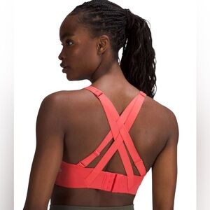 Lululemon 2022 Energy Bra High Support-38DD Cups- Pale Raspberry